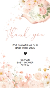 1006 Tea for Two Baby Shower Favor Tag design preview