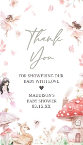 1011 Little Fairy Baby Shower Favor Tag A: 1011 Little Fairy Baby Shower Mega Bundle