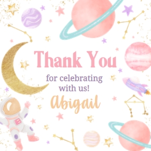 46BD Two the Moon Birthday Squared Favor Tags A: 46BD Two the Moon Birthday Round Favor Tags