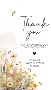1022 Mommy to Bee Baby Shower Favor Tag B: 1022 Mommy to Bee Baby Shower Favor Tag