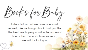 1024 A Little Honey Baby Shower Books for Baby A: 1024 A Little Honey Baby Shower Invitation Set
