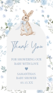 1026 Boy Some Bunny Baby Shower Favor Tag A: 1026 Boy Some Bunny Baby Shower Favor Tag