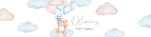 1027 Brown We Can Bearly Wait Baby Shower Bottle Labels design preview