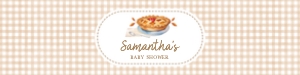 1032 Woodland Animals Baby Shower Bottle Labels design preview