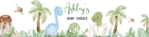 1032 Woodland Animals Baby Shower Bottle Label design preview
