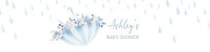 1042 Floral Coquette Baby Shower Bottle Label design preview