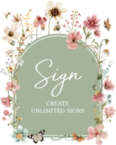 676 Boho Sage Green Baby in Bloom Baby Shower Custom Sign: 676 Boho Sage Green Baby in Bloom Baby Shower Mega Bundle
