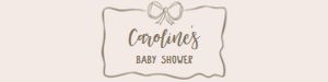 1041 Neutral Coquette Baby Shower Bottle Label A: 1041 Neutral Coquette Baby Shower Bottle Label