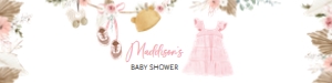 1049 Girl Boho Clothes Baby Shower Bottle Labels design preview