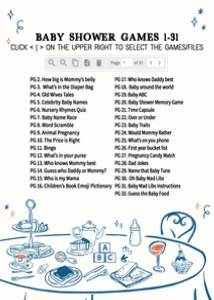 1057 Hand Drawn Boy Baby Brunch Baby Shower Games design preview