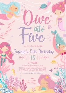 61BD Slumber Party Birthday Invitation design preview