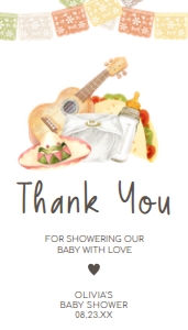 1075 Gender Neutral Taco Bout Baby Baby Shower Favor Tag A: 1075 Gender Neutral Taco Bout Baby Baby Shower Favor Tag
