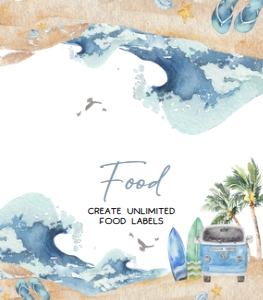 709 Baby on Board Baby Shower Food Label: 709 Baby on Board Baby Shower Mega Bundle