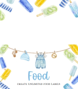 1076 Ready to Pop Baby Shower Food Label A: 1076 Ready to Pop Baby Shower Mega Bundle