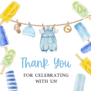 1076 Ready to Pop Baby Shower Squared Favor Tag A: 1076 Ready to Pop Baby Shower Mega Bundle