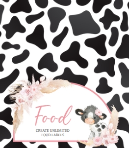 662 Girl Holy Cow Baby Shower Food Label: 662 Girl Holy Cow Baby Shower Mega Bundle