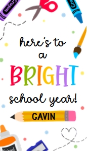 94SE Here's to a Bright School Year Seasonal Favor Tag A design preview