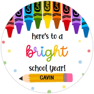 94SE Here's to a Bright School Year Seasonal Favor Tag B design preview