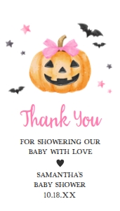 1125 Pink Minimalist A Little Boo Baby Shower Favor Tag B: 1125 Pink Minimalist A Little Boo Baby Shower Mega Bundle