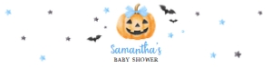 1125 Blue Minimalist A Little Boo Baby Shower Bottle Label C: 1125 Blue Minimalist A Little Boo Baby Shower Mega Bundle