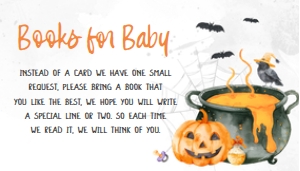 1148 Baby is Brewing Halloween Baby Shower Books for Baby A: 1148 Baby is Brewing Halloween Baby Shower Mega Bundle