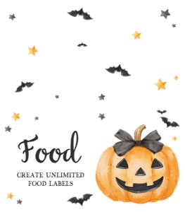1125 Minimalist A Little Boo Baby Shower Food Label A: 1125 Minimalist A Little Boo Baby Shower Mega Bundle