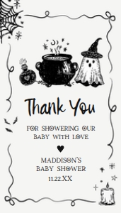 1152 Whimsical A Baby Is Brewing Halloween Baby Shower Favor Tag A: 1152 Whimsical A Baby Is Brewing Halloween Baby Shower Mega Bundle