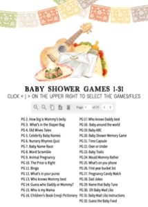 1075 Gender Neutral Taco Bout Baby Baby Shower Games Bundle 1 A: 1075 Gender Neutral Taco Bout Baby Baby Shower Games