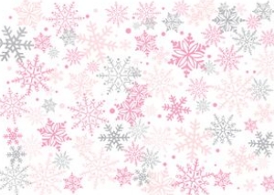 Winter Onederland Invitation BACK Pink & Silver: Winter ONEderland Thank You Photo 5x7