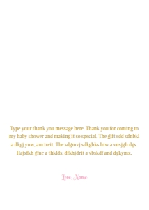 Pumpkin Thank You Inside Boho: Pumpkin Baby Shower Invitation Collection Boho