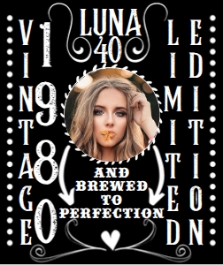 Beer tag 40th vintage design preview