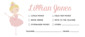 Ballerina Blonde School Env. design preview
