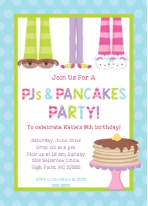 PJs and Pancakes Party: PJs and Pancakes Party