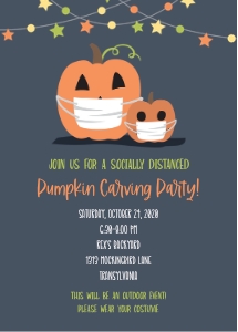 SD Pumpkin Carving Party design preview