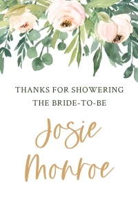 Blush Flowers_Bridal Shower Favor Tag: Blush Flowers_Bridal Shower Favor Tag