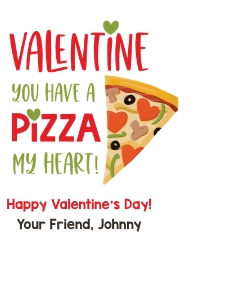 You Have A Pizza My Heart Card design preview