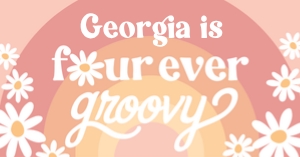 Four Ever Groovy FB Cover design preview
