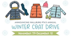Winter Coat Drive Social Media Cover design preview