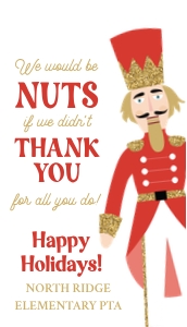 Nutcracker Thank You Tags_PTA/PTO: Nutcracker Thank You Tags_PTA/PTO