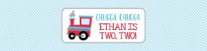 Chugga Two_Water Bottle_Red&Blue design preview