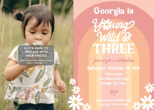 Young Wild & Three Invitation_H: Young Wild & Three Invitation_H
