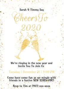 New-Years-Eve Party Invitation design preview
