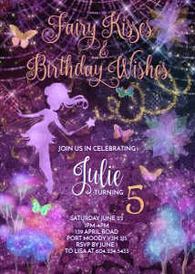 040FairyKissesBirthdayWishes design preview