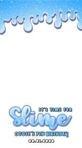 The_Slime_Temple_Geofilter_Slime_BLUE (Standard) design preview