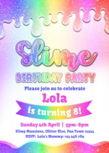 The_Slime_Temple_Birthday_Invite_RAINBOW design preview