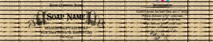 Soap Label Antique Paper design preview