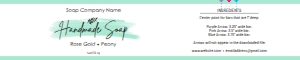 Soap Label Paint Swatch design preview