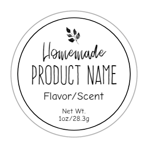 Round Labels Mini Natural & Sophisticated design preview
