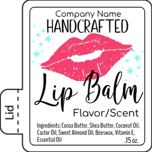 Lip Balm Pucker Up design preview