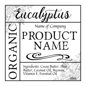 Square Label Apothecary design preview